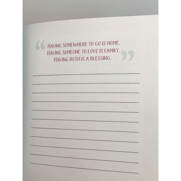 Guided Journal He Fills My Life with Good Things Hard Back 6x6" - Picture 3 of 7